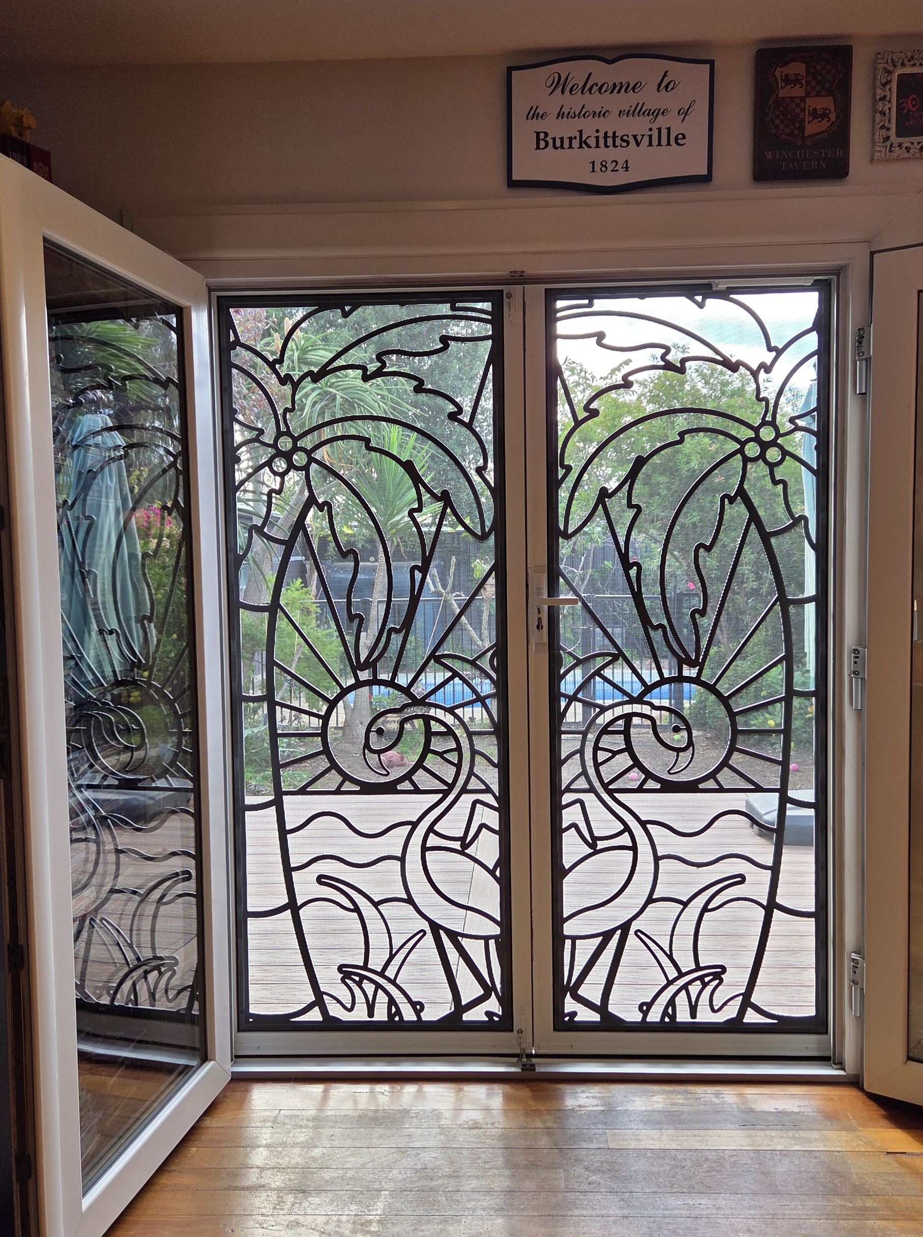 Decoview Flamingo Double Doors internal view
