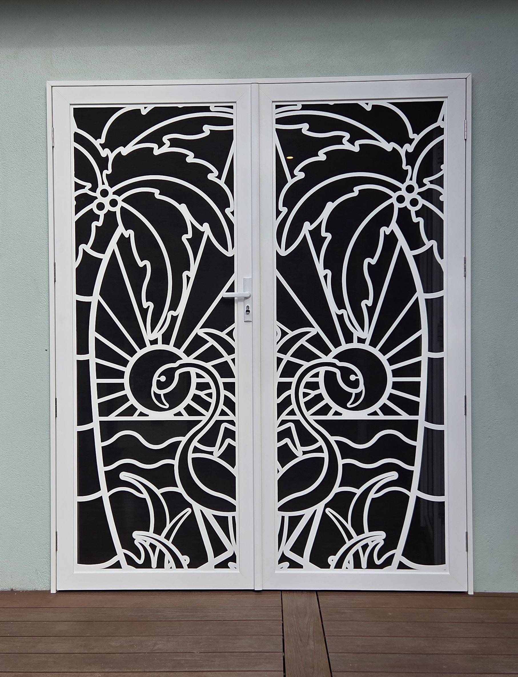 Decoview Flamingo Double Screen Doors