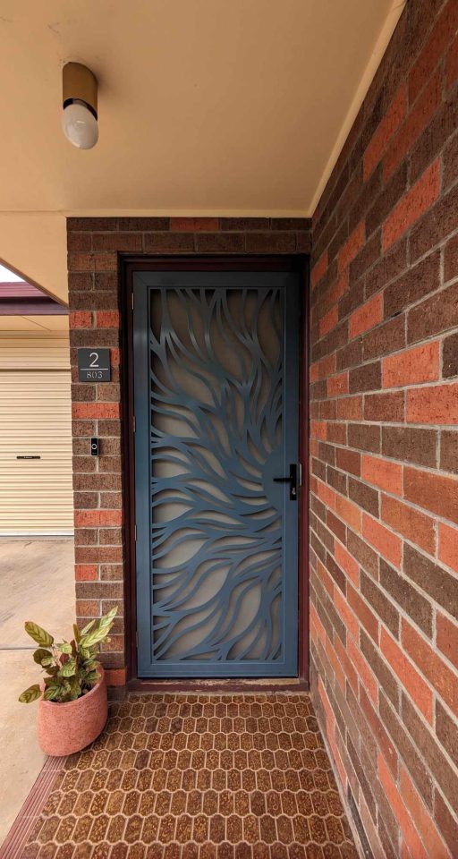 Decoview Sunrays Laser Cut Screen Door