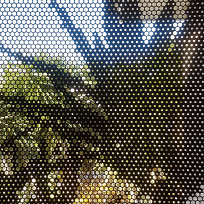 Decoview Perforated Security Door Close Up