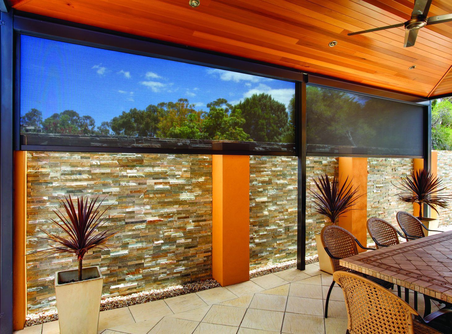 Zipscreens To Alfresco Area