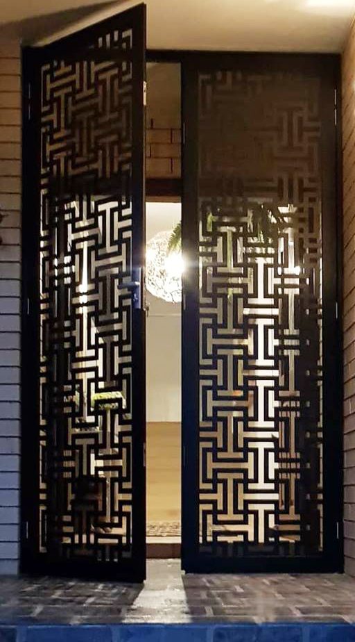 Decoview East Geo Double Doors