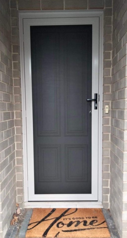 IntrudaGuard Security Door With Dune Frame