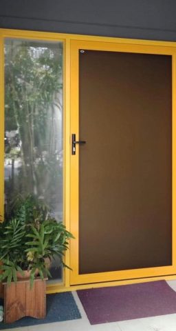 IntrudaGuard Door Safety Yellow