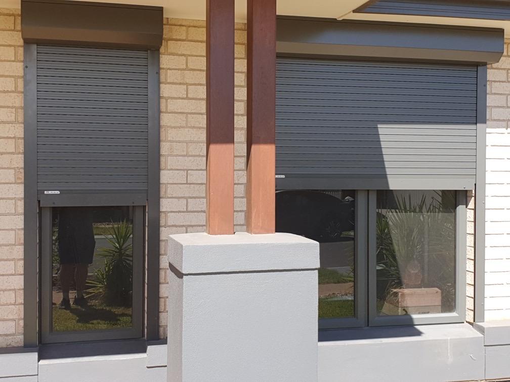 Roller Shutters Adelaide Woodland Grey