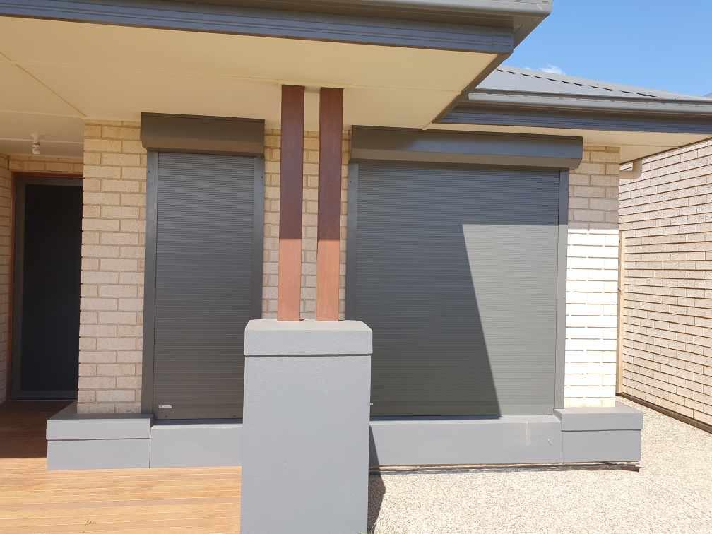 Roller Shutters Woodland Grey