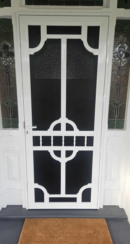 SP37AB Colonial Screen Door White
