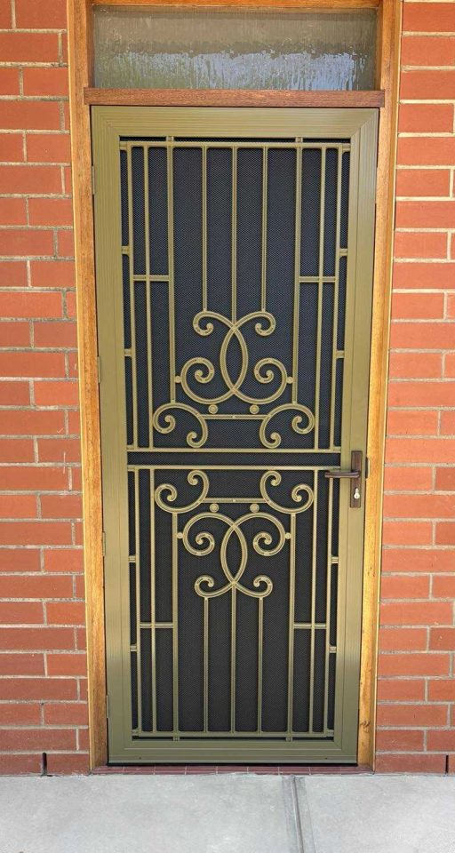 SP56 Colonial Decorative Door In Bronze Olive