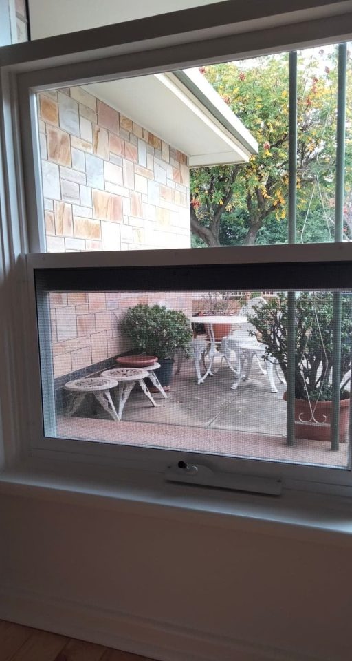 Security Screens With Winders