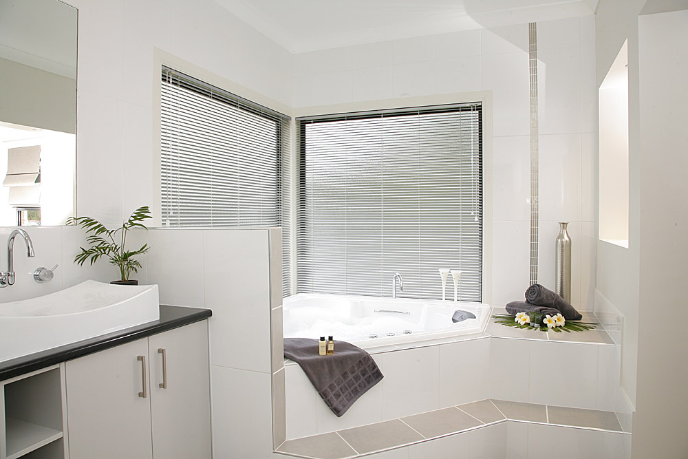 Slimline Venetians In Bathroom